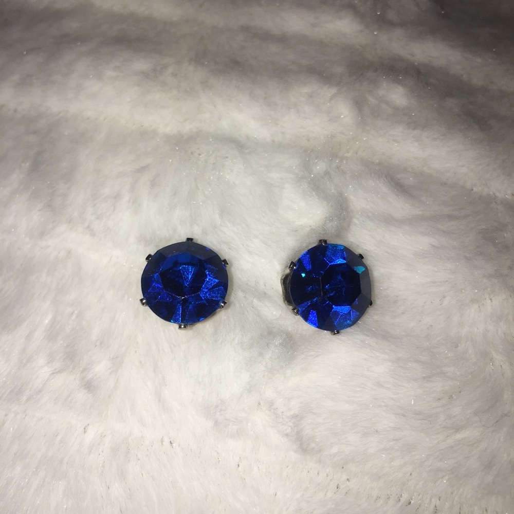 JoJo Stud Earrings - Blue
